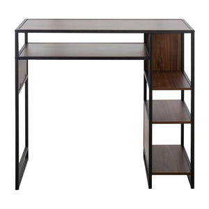 Display - Farmhouse Bar Height Table With Storage Space