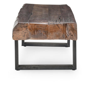 Duarte - Solid Wood Bench - Reclaimed Brown