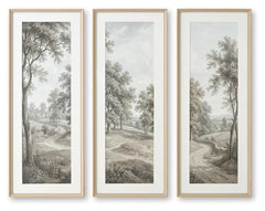 Dixonburg - Wall Art Set (Set of 3) - Taupe / Gray