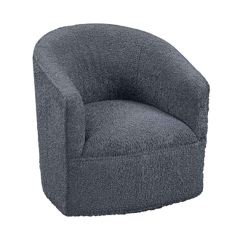 Valencia - Swivel Accent Chair - Blue