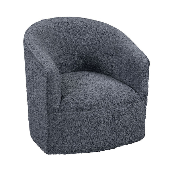 Valencia - Swivel Accent Chair - Blue