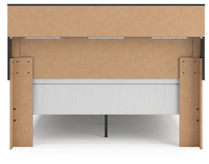 Broachmyn - Lighted Bookcase Panel Bed