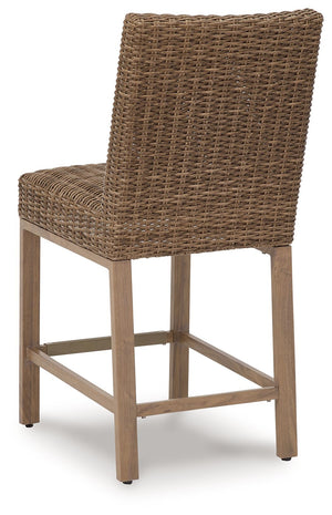 Walton Bridge - Barstool (Set of 2) - Driftwood