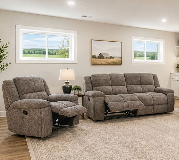 Buster - Manual Glider Reclining Sofa Set