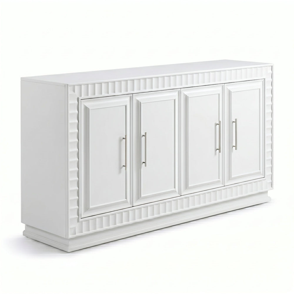 Klein - Four Door Cabinet - White