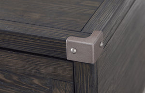 Todoe - Lift Top Cocktail Table - Dark Gray