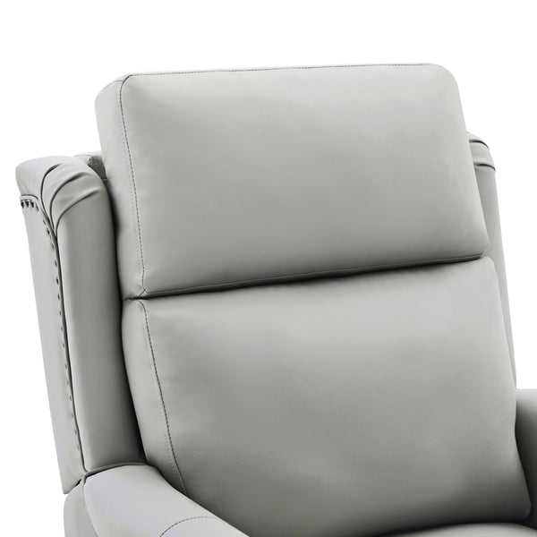 Manual Recliner Swivel Rocking Chair With 8 Point Massage And Heating