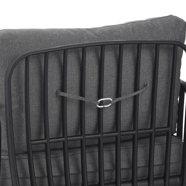 Outdoor Patio Club Chair, Waterproof Thick Cushion Deep Seating