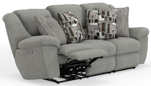 Trifecta - Sofa With 3 Recliners and Drop Down Table