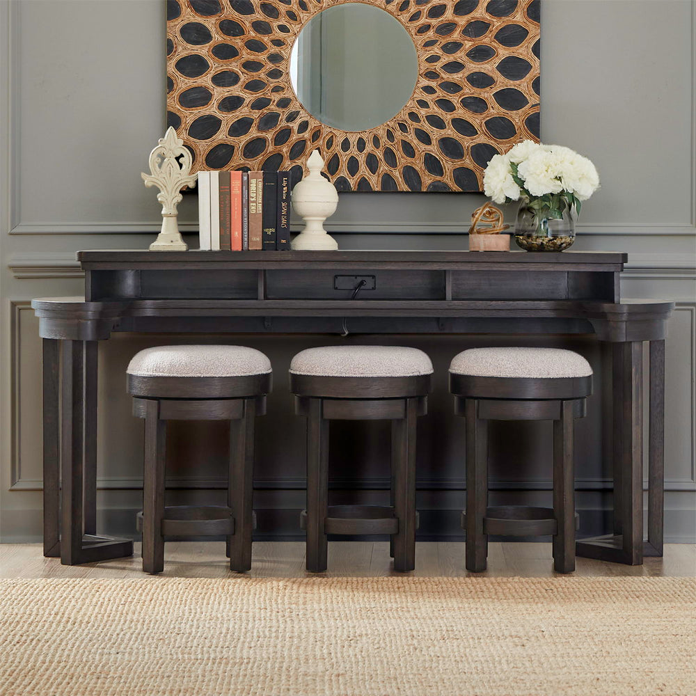 Weston - 4 Piece Bar Set - Peppercorn