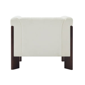 Accent Chair With Tight Back For Living Room
