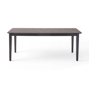 Farmhouse Charm Dining Table With Square Leg