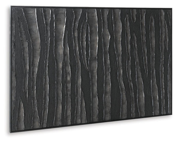 Lynnworth - Wall Art - Black / Brown