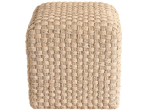 Birchaven - Woven Pouf - Light Brown