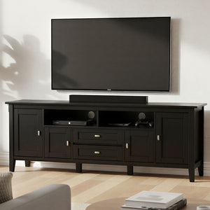 Warm Shaker - TV Media Stand - Black