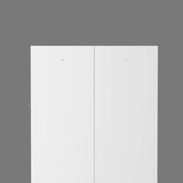 Pantry Cabinet With Adjustable Shelves Freestanding Kitchen Storage Organizer - White