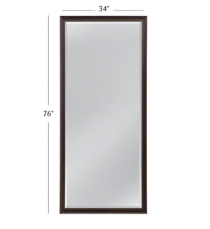 Ren - Floor Mirror - Dark Brown