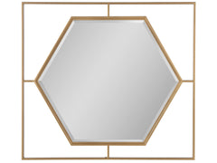 Love. Joy. Bliss.-Miranda Kerr Home - Love Joy Bliss Mirror - Gold