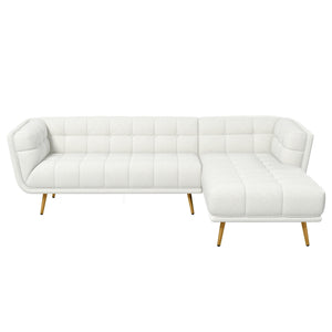 Addison - L Shape Sectional Sofa Tufted