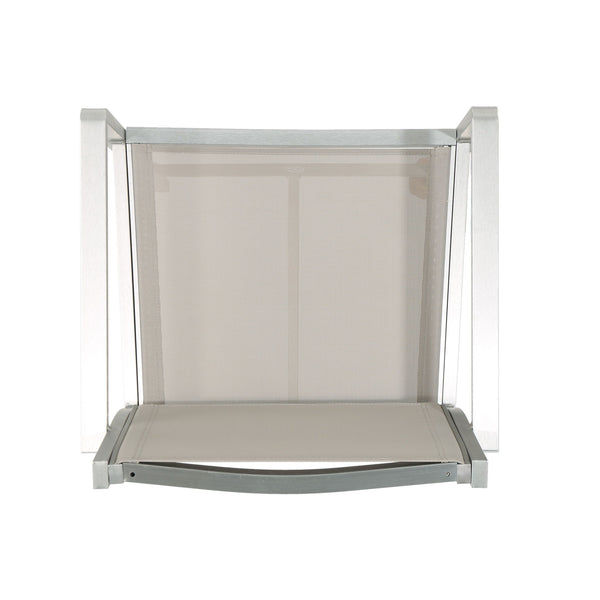 Outdoor Rust Proof Aluminum Barstools (Set of 2)