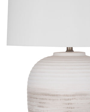 Goshen - Table Lamp - Distressed White