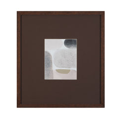 Stone Secrets III Framed Print - Brown
