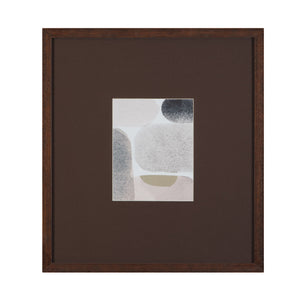 Stone Secrets III Framed Print - Brown