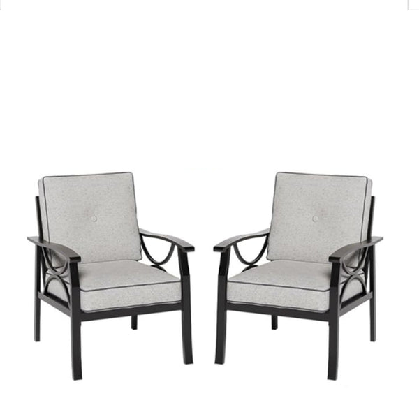 Patio Furniture Set, Coffee Table And Cushions For Backyard