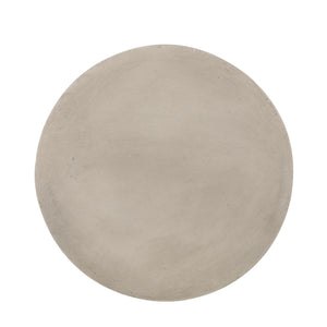Outdoor Hourglass Shaped Side Table - Light Gray