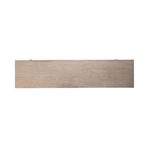 Fireplace TV Consoles - 80" Fireplace TV Console - Light Brown