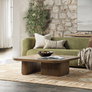 Vander - Solid Wood Square Coffee Table