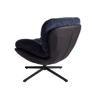 360° Swivel Office Chair, No Wheels