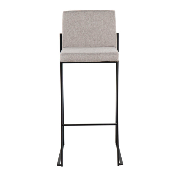 Fuji - Contemporary High Back Barstool Elegant Design