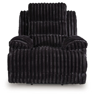 Rhine Falls - Zero Wall Power Recliner - Onyx