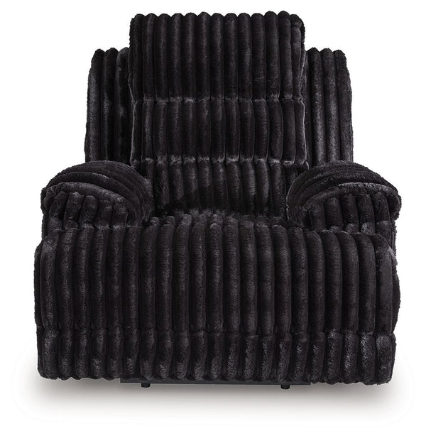 Rhine Falls - Zero Wall Power Recliner - Onyx