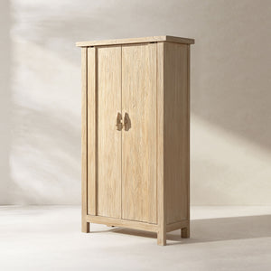Fable - 2 Door Storage Cabinet - Light Natural Brown