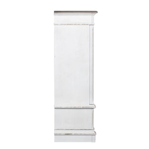 Abbey Park - Mirrored Door Chest - Antique White