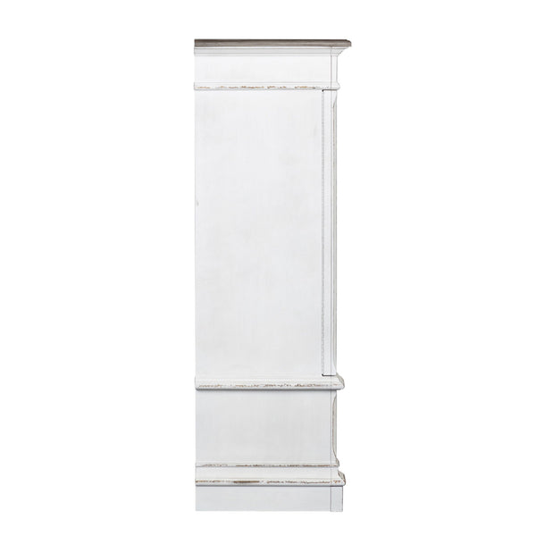Abbey Park - Mirrored Door Chest - Antique White