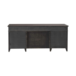 Paradise Valley - Executive Credenza - Saddle Brown