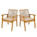 Outdoor Rope Dining Chair (Set of 2)