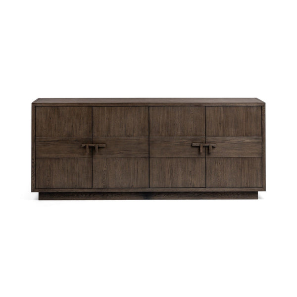 Oakridge - 4 Door Cabinet - Havana Brown
