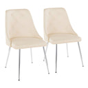 Giovanni - Contemporary Elegant Design Dining Chair (Set of 2)