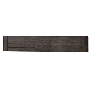 Allyson Park - Hall Table - Wirebrushed White / Charcoal