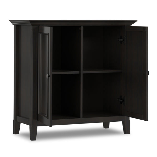 Amherst - 2 Door Storage Cabinet & Adjustable Shelving - Brown