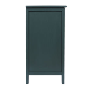 3 Drawer Cabinet, Natural Rattan, American Furniture