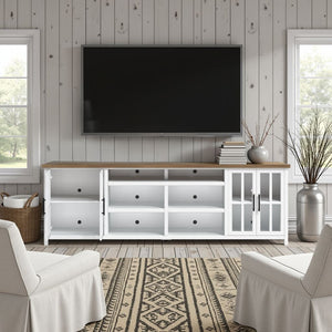 Hampton - TV Stand Console & Cable Management