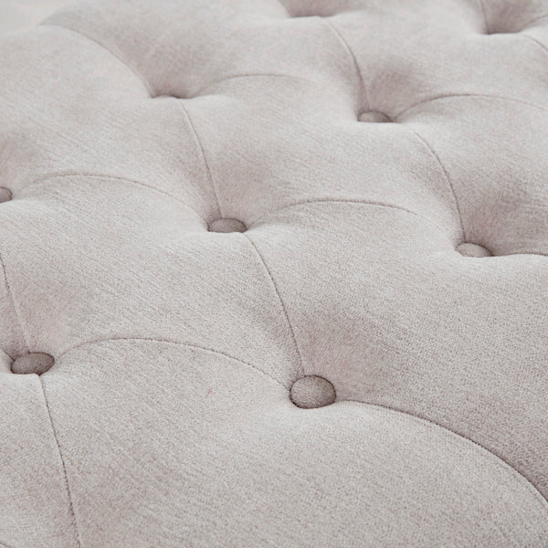 Elegant Design Tufted Top, Soft Close Storage Bench