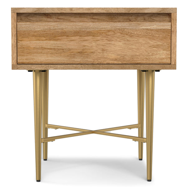 Fallon - End Table With Drawer - Natural