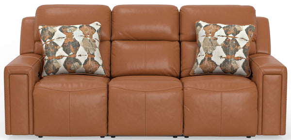 Arezzo - Power Headrest Power Reclining Sofa With Zero Gravity/Extended Ottoman