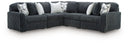 Midnight-Madness - 5 Piece Sectional
